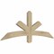 Ekena Millwork Alberta Rough Sawn Timber Gable Bracket, Douglas Fir, 60"W x 22"H x 2"D x 4"F, 9/12 Pitch GBW060X22X0204ALB00RDF - alternate 3